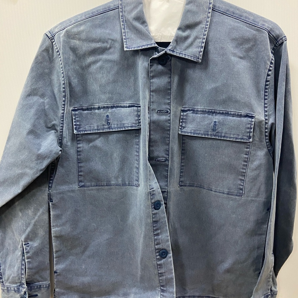 Abercrombie & Fitch Light Blue Denim Jacket